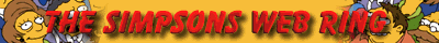 The Simpson's banner